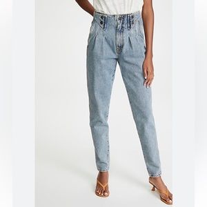 Retrofete Kristen Jeans, Size 26 in light wash denim